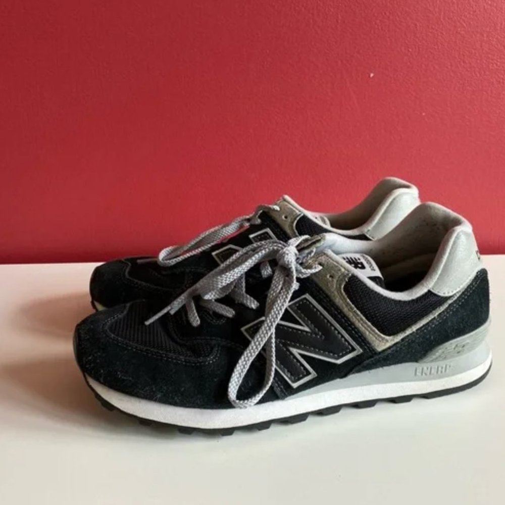 New Balance 574 Black Grey